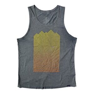 Patagonia Run The Whites Women's Tank Medium Charcoal Trail Running Top